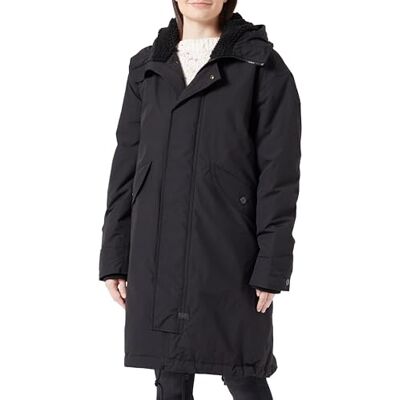 G-STAR Women's Hooded fishtail parka, Black (dk black D24235-D419-6484), M G-STAR Women's Hooded fishtail parka, Black (dk black D24235-D419-6484), M