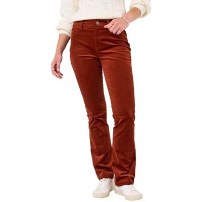 Joe Browns Women's Bootcut Stretch Moleskin Trousers, Regular, Brown, UK 14 Joe Browns Women's Bootcut Stretch Moleskin Trousers, Regular, Brown, UK 14