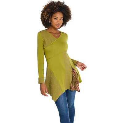 Joe Browns Women's Asymmetric Hem Jersey Tunic, Regular, Green, UK 18 Joe Browns Women's Asymmetric Hem Jersey Tunic, Regular, Green, UK 18