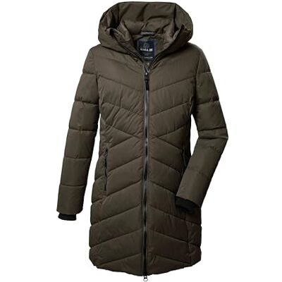 G.I.G.A. DX GW 17 WMN QLTD PRK Women's Quilted Parka/Functional Parka with Hood Olive Brown, 42, 41855-000 G.I.G.A. DX GW 17 WMN QLTD PRK Women's Quilted Parka/Functional Parka with Hood Olive Brown, 42, 41855-000