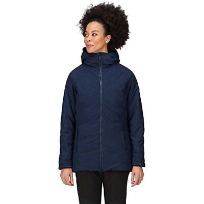 Regatta Womens/Ladies Sanda II Waterproof Jacket (16 UK) (Navy) Regatta Womens/Ladies Sanda II Waterproof Jacket (16 UK) (Navy)