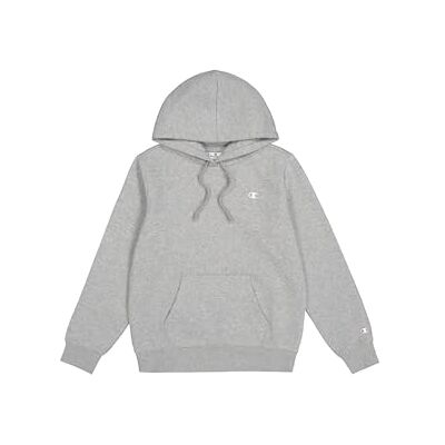 Champion Legacy Basics W-Light Powerblend Fleece Hoodie Women, Light Melange Grey, XXL Champion Legacy Basics W-Light Powerblend Fleece Hoodie Women, Light Melange Grey, XXL