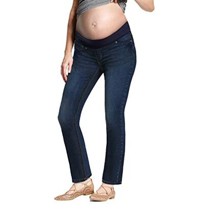 Hybrid & Company Super Comfy Stretch Women's Maternity Bootcut Jeans PM4192WC Rinse WASH2 Medium Hybrid & Company Super Comfy Stretch Women's Maternity Bootcut Jeans PM4192WC Rinse WASH2 Medium