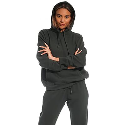 Light & Shade Women’s Fleece Pullover Hoodie with Pocket Soft Hooded Sweatshirt with Drawstring Casual Lounge & Gym Wear (Charcoal, S) Light & Shade Women’s Fleece Pullover Hoodie with Pocket Soft Hooded Sweatshirt with Drawstring Casual Lounge & Gym Wear (Charcoal, S)