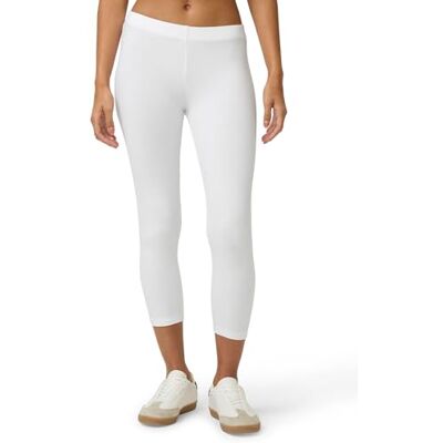 No Nonsense Women's Cotton Capri Legging White S No Nonsense Women's Cotton Capri Legging White S