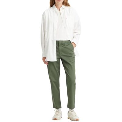 Levi's Women's Essential Chino Pants, Thyme Twill, 29W / 27L Levi's Women's Essential Chino Pants, Thyme Twill, 29W / 27L