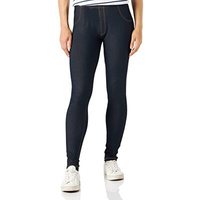 Nur Die Women's Treggings Leggings, Blau (Dunkel Jeans 339), L (EU 44-46) Nur Die Women's Treggings Leggings, Blau (Dunkel Jeans 339), L (EU 44-46)