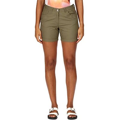 Regatta Pemma Womens Shorts, Four Leaf Clover, 12 Regatta Pemma Womens Shorts, Four Leaf Clover, 12