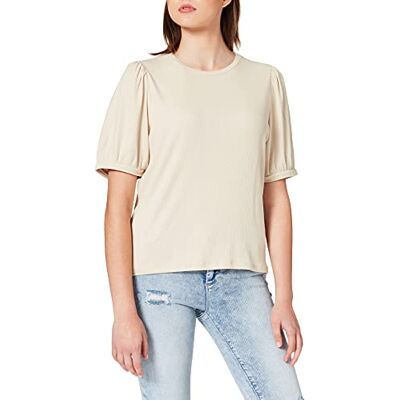 OBJECT COLLECTORS ITEM T-Shirt Objjamie S/S Top Noos, Sand Bowl, XS OBJECT COLLECTORS ITEM T-Shirt Objjamie S/S Top Noos, Sand Bowl, XS