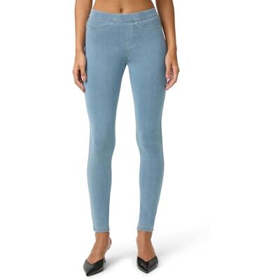 No Nonsense Women's Classic Leggings-Jeggings Real Back Pockets, High Waisted Stretch Jeans, Light Denim, XL No Nonsense Women's Classic Leggings-Jeggings Real Back Pockets, High Waisted Stretch Jeans, Light Denim, XL