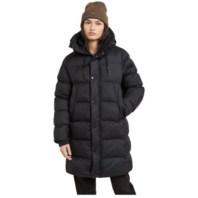 G-STAR Women's Whistler Parka Puffer, Black (dk black D25188-B958-6484), XS G-STAR Women's Whistler Parka Puffer, Black (dk black D25188-B958-6484), XS
