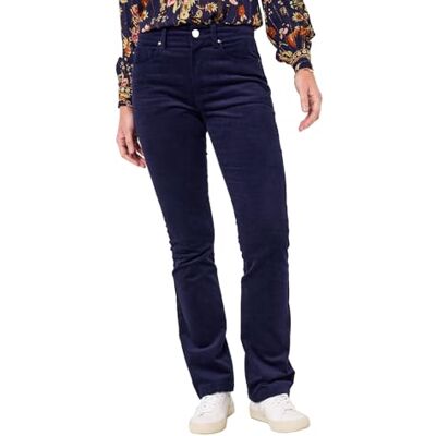 Joe Browns Women's Retro Bootcut Cord Trousers, Regular, Blue, UK 14 Joe Browns Women's Retro Bootcut Cord Trousers, Regular, Blue, UK 14