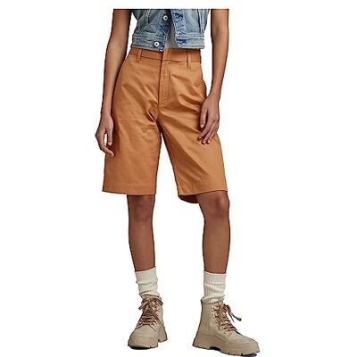 G-STAR Women's Chino Bermuda Shorts, Brown (chipmunk D22900-C962-3886), 26 G-STAR Women's Chino Bermuda Shorts, Brown (chipmunk D22900-C962-3886), 26