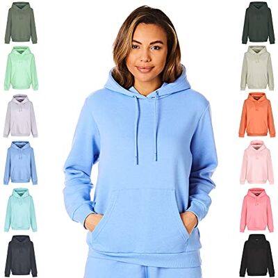 Light & Shade Women’s Fleece Pullover Hoodie with Pocket Soft Hooded Sweatshirt with Drawstring Casual Lounge & Gym Wear (Purple, XS) Light & Shade Women’s Fleece Pullover Hoodie with Pocket Soft Hooded Sweatshirt with Drawstring Casual Lounge & Gym Wear (Purple, XS)