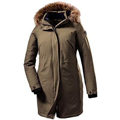 STOY Killtec Women's Wmn Prk C Functional Parka with Zip-Off Hood STOY Killtec Women's Wmn Prk C Functional Parka with Zip-Off Hood