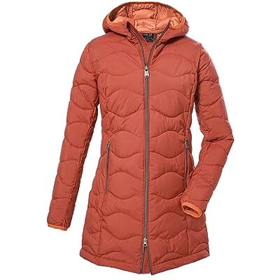 G.I.G.A. DX GW 20 WMN QLTD PRK Women's Quilted Parka with Hood/Functional Parka in Down Look, Dark Apricot, 40, 39844-000 G.I.G.A. DX GW 20 WMN QLTD PRK Women's Quilted Parka with Hood/Functional Parka in Down Look, Dark Apricot, 40, 39844-000