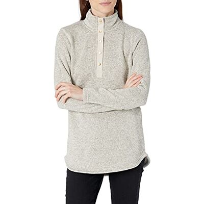 Charles River Apparel Women's Hingham Tunic Pullover Sweater, Oatmeal Heather, Large Charles River Apparel Women's Hingham Tunic Pullover Sweater, Oatmeal Heather, Large