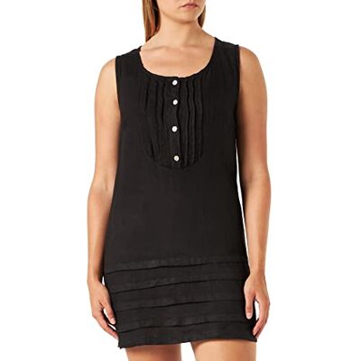 Bonamaison Women's Trlsc100154 Tunic Shirt, Black, 12 UK Bonamaison Women's Trlsc100154 Tunic Shirt, Black, 12 UK