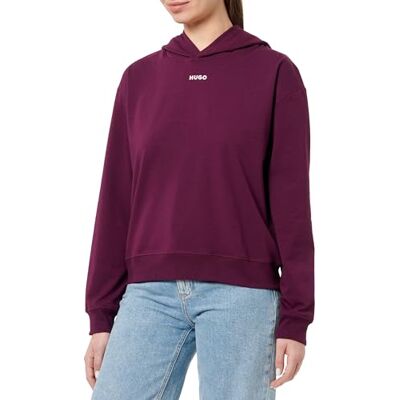 Hugo Boss Women's SHUFFLE_HOODIE Loungew_Sweatshirt, Medium Purple511, Hugo Boss Women's SHUFFLE_HOODIE Loungew_Sweatshirt, Medium Purple511,