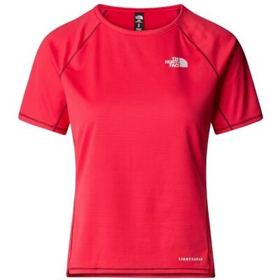 The North Face Sunriser Short Sleeve Red Women - T-shirt The North Face Sunriser Short Sleeve Red Women - T-shirt