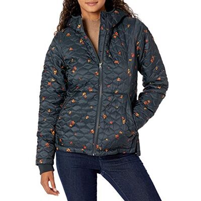 Amazon Essentials Women's Lightweight Water-Resistant Sherpa-Lined Hooded Puffer, Black Leafy Floral, XX-Large Amazon Essentials Women's Lightweight Water-Resistant Sherpa-Lined Hooded Puffer, Black Leafy Floral, XX-Large