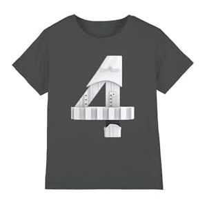 Star Wars Stormtrooper 4 Unisex Kids T Shirt, Charcoal, 9-10 Years Star Wars Stormtrooper 4 Unisex Kids T Shirt, Charcoal, 9-10 Years
