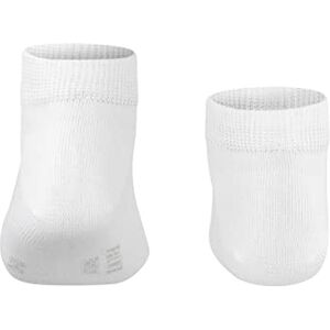 FALKE Unisex Kids Family K Sn Sustainable Cotton Low-Cut Plain 1 Pair Trainer Socks, White 2000, 9-11.5 FALKE Unisex Kids Family K Sn Sustainable Cotton Low-Cut Plain 1 Pair Trainer Socks, White 2000, 9-11.5