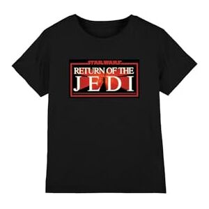 Star Wars Jedi Warp Unisex Kids T Shirt, Black, 9-10 Years Star Wars Jedi Warp Unisex Kids T Shirt, Black, 9-10 Years