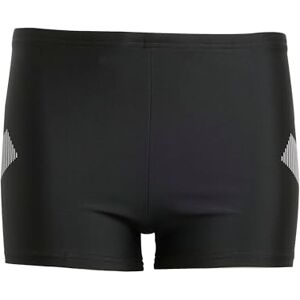 adidas Boy's Big Bars Swim Boxers, Black, 9-10 Years adidas Boy's Big Bars Swim Boxers, Black, 9-10 Years