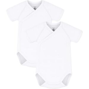 Petit Bateau Unisex Babies’Short Sleeve Newborn Body (Pack of 2) , Variant 1, 12 months Petit Bateau Unisex Babies’Short Sleeve Newborn Body (Pack of 2) , Variant 1, 12 months