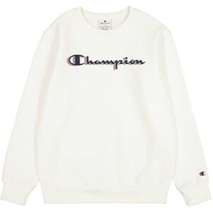 Champion Boy's Legacy Boy Big Logo Sweatshirt, White, 3-4 years Champion Boy's Legacy Boy Big Logo Sweatshirt, White, 3-4 years