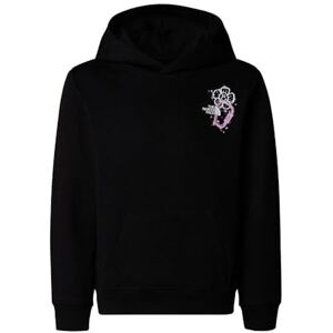 The North Face Girl's Graphic Relaxed Hooded Sweatshirt, Tnf Black, 6 Years The North Face Girl's Graphic Relaxed Hooded Sweatshirt, Tnf Black, 6 Years