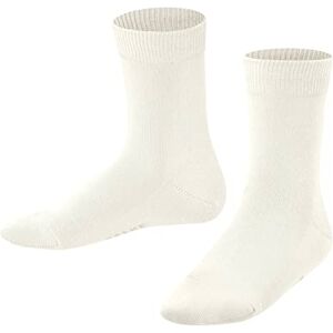 FALKE Unisex Kids Family K So Sustainable Cotton Plain 1 Pair Socks, White Off-White 2040, 6-8.5 FALKE Unisex Kids Family K So Sustainable Cotton Plain 1 Pair Socks, White Off-White 2040, 6-8.5