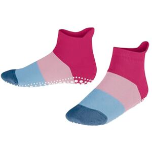 FALKE Unisex Kids Colour Block K Hp Cotton Grips On Sole 1 Pair Grip socks, Purple Fuchsia 8856, 3/5 UK FALKE Unisex Kids Colour Block K Hp Cotton Grips On Sole 1 Pair Grip socks, Purple Fuchsia 8856, 3/5 UK