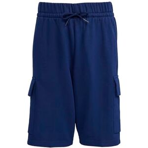 adidas Unisex Kids Essentials Cargo Shorts, Dark Blue/White, 11-12 Years adidas Unisex Kids Essentials Cargo Shorts, Dark Blue/White, 11-12 Years