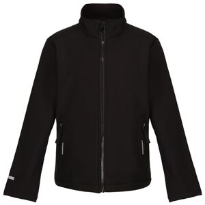 Regatta Boys Kids' Ablaze 2-layer Softshell Jacket, Black Black, 32 EU Regatta Boys Kids' Ablaze 2-layer Softshell Jacket, Black Black, 32 EU