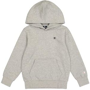 Champion Boy's Legacy Basics B-Ultralight Powerblend Fleece Hooded Sweatshirt, Light Heather Grey, 9-10 Years Champion Boy's Legacy Basics B-Ultralight Powerblend Fleece Hooded Sweatshirt, Light Heather Grey, 9-10 Years