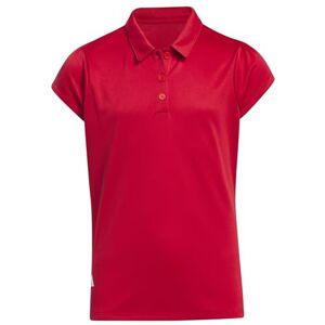 adidas Girl's Performance Polo Shirt Kids, COLRED, 9-10 Years adidas Girl's Performance Polo Shirt Kids, COLRED, 9-10 Years