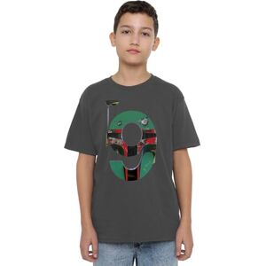 Star Wars Boba Fett 9 Unisex Kids T Shirt, Charcoal, 9-10 Years Star Wars Boba Fett 9 Unisex Kids T Shirt, Charcoal, 9-10 Years