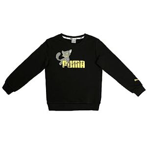 Puma Animals Crew Unisex Children's Sweatshirt, Unisex_Child, Sweatshirt, 583349-01_XXS, Black, 1-2Y Puma Animals Crew Unisex Children's Sweatshirt, Unisex_Child, Sweatshirt, 583349-01_XXS, Black, 1-2Y