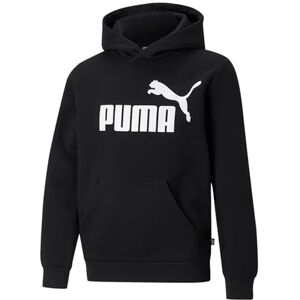 Puma Boy's Big Logo Hoodie Fl B Sweat, Black, 13-14 Years UK Puma Boy's Big Logo Hoodie Fl B Sweat, Black, 13-14 Years UK