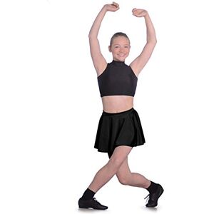 Roch Valley Dancewear Central Girls' Lcss Nylon Lycra Girls Short Circular Skirt, Black, 3-6 Years UK Roch Valley Dancewear Central Girls' Lcss Nylon Lycra Girls Short Circular Skirt, Black, 3-6 Years UK