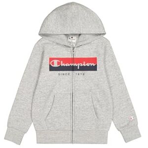 Champion Boy's Legacy Graphic Shop B (306839) -Ultra-Light Soft Compact Powerblend Fleece Full-Zip Hooded Sweatshirt, Grey (EM021), 3-4 Years Champion Boy's Legacy Graphic Shop B (306839) -Ultra-Light Soft Compact Powerblend Fleece Full-Zip Hooded Sweatshirt, Grey (EM021), 3-4 Years