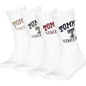 Tommy Hilfiger 8719965009202 TH Kids Socks 4P Varsity Ecom, Tommy Original/Army Green, 31-34 Tommy Hilfiger 8719965009202 TH Kids Socks 4P Varsity Ecom, Tommy Original/Army Green, 31-34