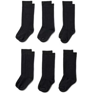 Amazon Essentials Girls' Uniform Knee High Socks, 6 Pairs, Black, L (8-12 Years) Amazon Essentials Girls' Uniform Knee High Socks, 6 Pairs, Black, L (8-12 Years)