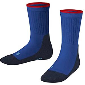 FALKE Unisex Kids Active Everyday K So Functional Yarn Thin Breathable Plain 1 Pair Socks, Blue Yve 6714, 9-11.5 FALKE Unisex Kids Active Everyday K So Functional Yarn Thin Breathable Plain 1 Pair Socks, Blue Yve 6714, 9-11.5