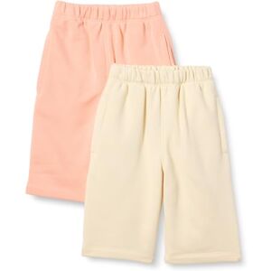 Amazon Essentials Unisex Babies' French Terry Cotton Trousers, Pack of 2, Beige/Peach, 24 Months Amazon Essentials Unisex Babies' French Terry Cotton Trousers, Pack of 2, Beige/Peach, 24 Months