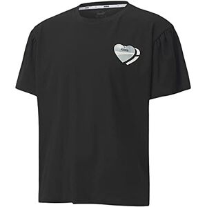 Puma Alpha Style Tee G Girls' T-Shirt, Girls, T-Shirt, 583300-01_S, Black, 5-6 años Puma Alpha Style Tee G Girls' T-Shirt, Girls, T-Shirt, 583300-01_S, Black, 5-6 años