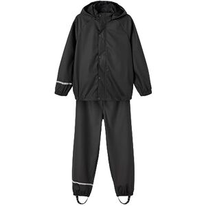 NAME IT Unisex Baby NKNDRY RAIN Set NOOS rain Suit, Black, 86 NAME IT Unisex Baby NKNDRY RAIN Set NOOS rain Suit, Black, 86