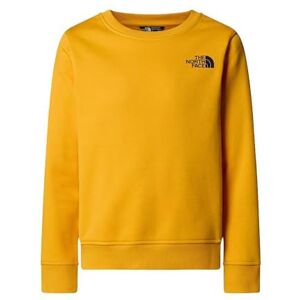The North Face Kids Box Nse Regular Crew Sweatshirt, Summit Gold, 176 The North Face Kids Box Nse Regular Crew Sweatshirt, Summit Gold, 176
